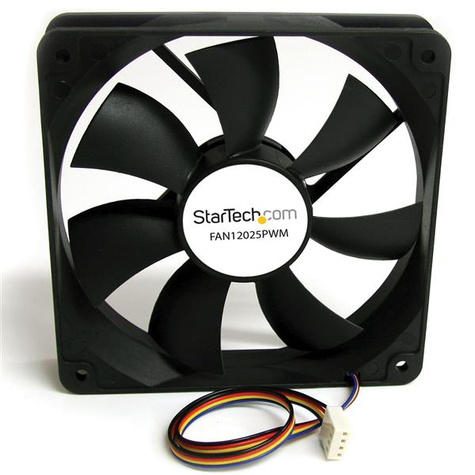 STARTECH STARTECH 120x25mm Ventilator Computerbehuizing met PWM ? Pulse Width Modulation - Ventilatorhuis - 120 mm - zwart