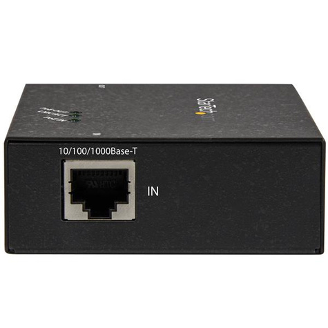 STARTECH 1 poorts Gigabit PoE+ Extender - 802.3at en 802.3af - 100m - Power over Ethernet Extender - PoE Repeater / Verlenger
