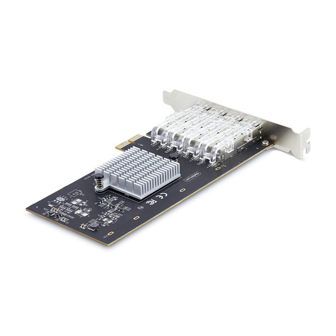STARTECH 4-Port 1GbE SFP PCIe Network Card NIC