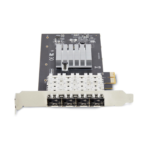 STARTECH 4-Port 1GbE SFP PCIe Network Card NIC