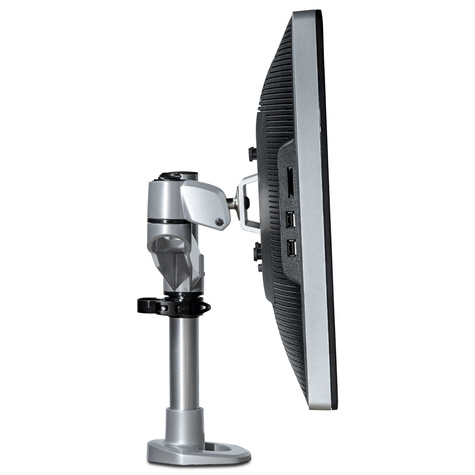 STARTECH Desk Mount Monitor Arm, VESA or Apple iMac/Thunderbolt Display up to 14kg, Articulating Height Adjustable
