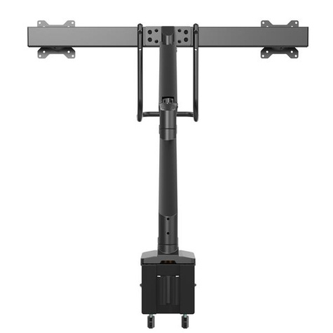 STARTECH Dual monitor arm met ingebouwde 2 poorts USB 3.0 en audio passthrough - ondersteunt 2 monitoren tot 30" volledig beweegbaar