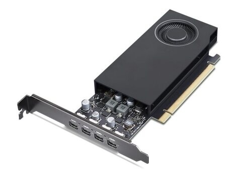 Lenovo NVIDIA RTX A1000 8GB mini-DP*4 GDDR6 Graphics Card