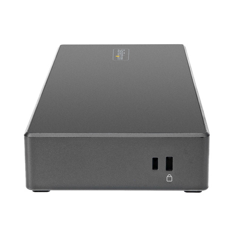 STARTECH USB C Dock - Triple 4K Monitor USB Type-C Docking Station - 100W Power Delivery