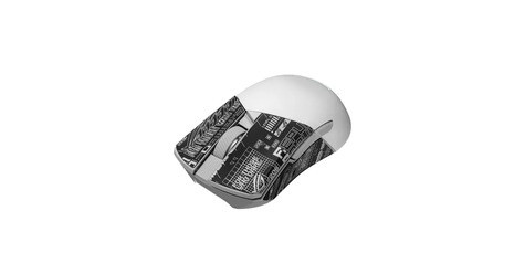 Asus Asus ROG Gladius III Wireless Aimpoint White muis Gamen Rechtshandig RF Wireless + Bluetooth + USB Type-A Optisch 36000 DPI