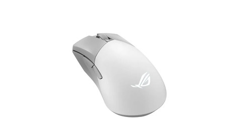 Asus ROG Gladius III Wireless Aimpoint White muis Gamen Rechtshandig RF Wireless + Bluetooth + USB Type-A Optisch 36000 DPI