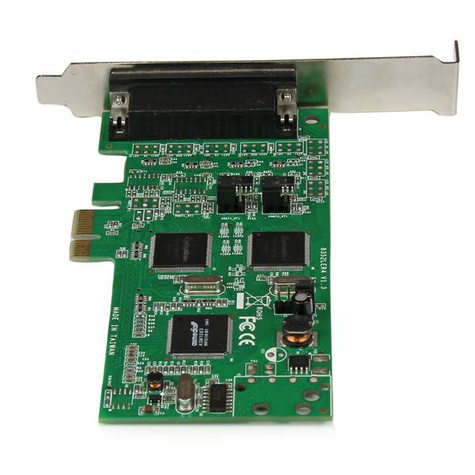 STARTECH PCI Express PCIe seriële combokaart met 4 poorten - 2 x RS232 2 x RS422 / RS485 - Seriële adapter - PCIe - RS-232, RS-422, RS-485