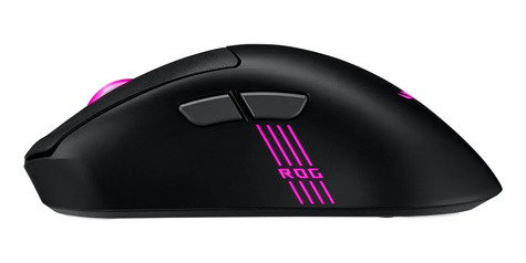 Asus ROG Keris II Origin BLK muis Gamen Rechtshandig RF Wireless + Bluetooth + USB Type-A Optisch 42000 DPI
