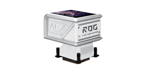 Asus ROG RYUO IV 360 ARGB WHT Processor Alles-in-één vloeistofkoeler 12 cm Wit