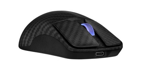 Asus ROG Harpe Ace Extreme muis Gamen Rechtshandig RF Wireless + Bluetooth + USB Type-A Optisch 42000 DPI