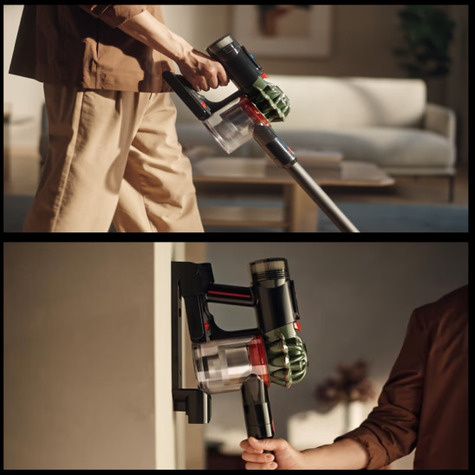 Dyson V8 Cyclone 2-in-1-steekvacuumcleaner - Bagless - Black - Dry