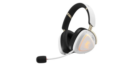 Asus ROG Delta II-KJP Headset Bedraad en draadloos Hoofdband Gamen Bluetooth Zwart, Wit
