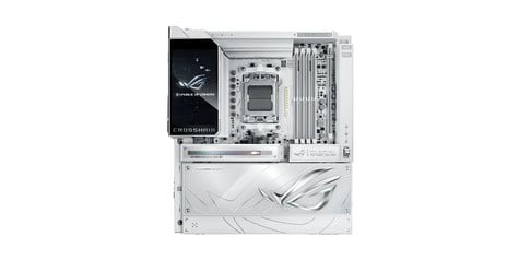 Asus ROG CROSSHAIR X870E GLACIAL AMD X870E Socket AM5 Verlengd ATX