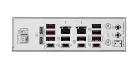 Asus ROG CROSSHAIR X870E GLACIAL AMD X870E Socket AM5 Verlengd ATX