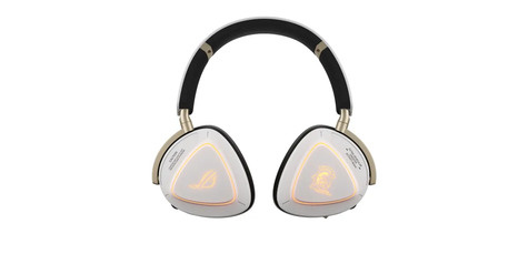 Asus ROG Delta II-KJP Headset Bedraad en draadloos Hoofdband Gamen Bluetooth Zwart, Wit
