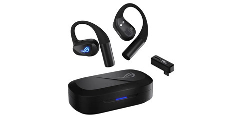 Asus ROG Cetra Open Wireless Headset True Wireless Stereo (TWS) oorhaak Gamen Bluetooth Zwart