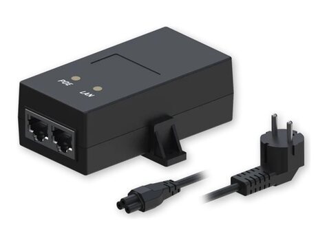 Teltonika EU Single Port 10/100 Mbps Passive PoE Injector 19W