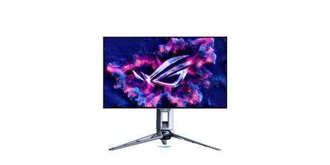 Asus ROG Swift OLED PG27AQWP-W computer monitor 67,3 cm (26.5") 2560 x 1440 Pixels Quad HD LCD Zilver