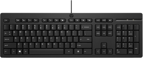 HP HP 125 G2 USB WD KBD EMEA - INTL English Loc QWERTY