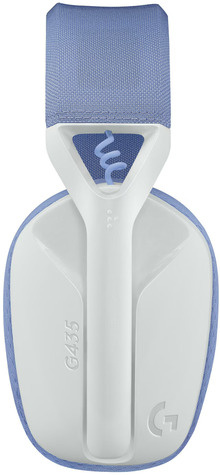 Logitech Lightspeed G435 - Headset - over oor - Bluetooth / 2,4 GHz-radiofrequentie - draadloos - wit - Discord-gecertificeerd