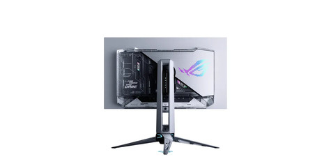 Asus ROG Swift OLED PG27AQWP-W computer monitor 67,3 cm (26.5") 2560 x 1440 Pixels Quad HD LCD Zilver
