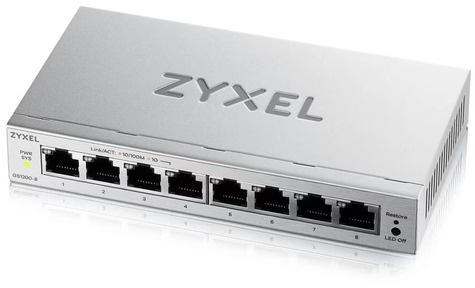 ZyXel Zyxel GS1200-8V3 8-Port Gigabit web / smart managed Switch