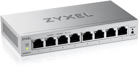 ZyXel Zyxel GS1200-8V3 8-Port Gigabit web / smart managed Switch