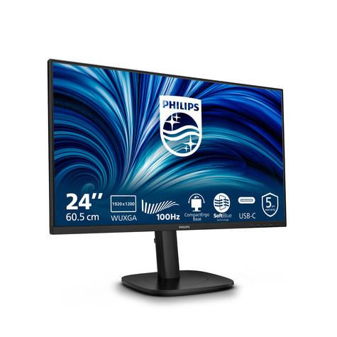 Philips 3000 Series - 24 inch - WUXGA LCD - 1920x1200 - Pivot - HAS
