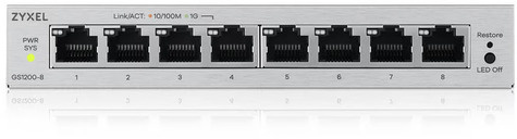 ZyXel Zyxel GS1200-8V3 8-Port Gigabit web / smart managed Switch
