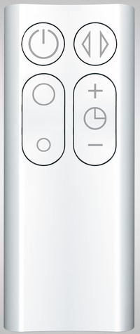 Dyson AM07 Towerventilator - White/Silver Floor
