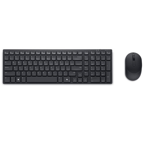 DELL DELL Silent Keyboard and Mouse - KM555 - Belgian (AZERTY)
