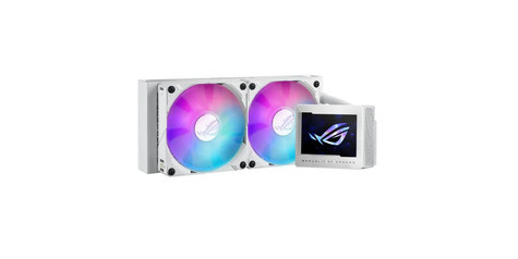 Asus ROG RYUJIN III 240 ARGB White Edition Processor Alles-in-één vloeistofkoeler 12 cm Wit 1 stuk(s)