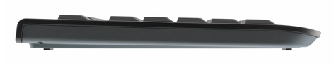 Cherry KW 3000 - Keyboard - Wireless - QWERTY - Black