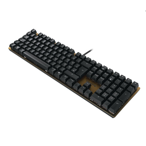 Cherry KC 200 MX Brown - Mechanical Keyboard - Corded - QWERTY - Black/Bronze