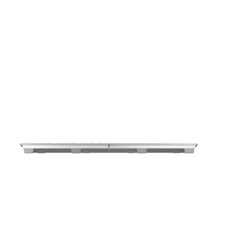 Cherry KC 6000 SLIM FOR MAC - Keyboard - Corded - QWERTY - Silver/White