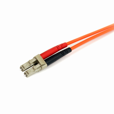 STARTECH 3m Fiber Optic Cable - Multimode Duplex 62.5/125 - LSZH - OM1 - LC to ST Cat6 Patch Cable (FIBLCST3) - Verbindingskabel