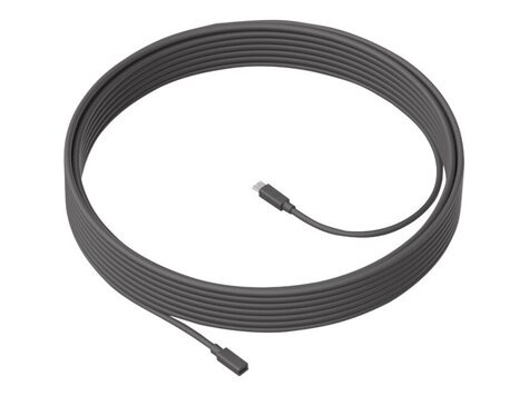 Logitech Logitech MeetUp Mic-Verlengkabel 10m black (tweedekans)