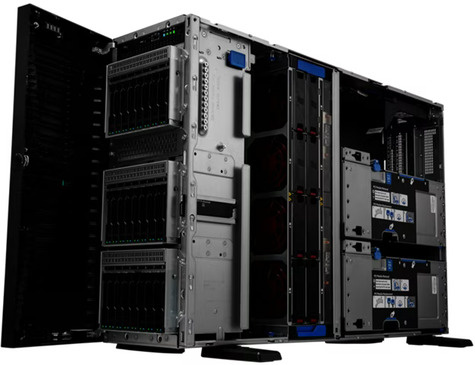 HPE ProLiant ML350 Gen11 Tower Server (4U) - Intel Xeon Silver 4410Y - 32GB RAM - 4 LFF - 1000W PSU