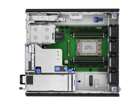 HPE ProLiant DL145 Gen11 8024P 2.4GHz 8c 1P 1x32GB-R 2SFF NS204i-u NC BCM5719 2x1000W PS EMEA Server
