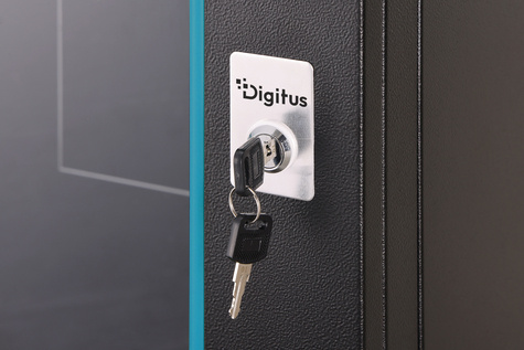 DIGITUS 16U wandbehuizing, Dynamic-N 600 x 450 mm, ongemonteerd, zwart