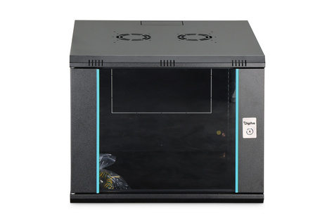 DIGITUS 9U wandbehuizing, Dynamic-N 600 x 600 mm, ongemonteerd, zwart