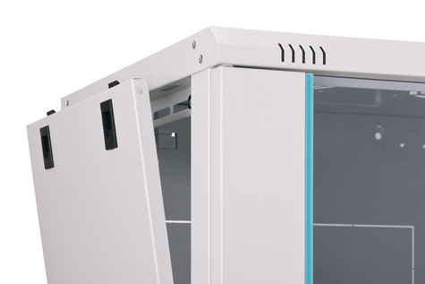 DIGITUS 9U wandbehuizing, Dynamic-N 600 x 450 mm, ongemonteerd, grijs