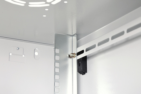 DIGITUS 9U wandbehuizing, Dynamic-N 600 x 600 mm, ongemonteerd, grijs