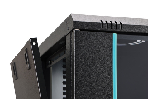 DIGITUS 9U wandbehuizing, Dynamic-N 600 x 450 mm, ongemonteerd, zwart