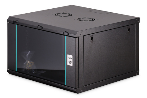 DIGITUS DIGITUS 7U wandbehuizing, Dynamic-N 600 x 600 mm, ongemonteerd, zwart