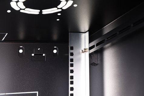 DIGITUS 7U wandbehuizing, Dynamic-N 600 x 600 mm, ongemonteerd, zwart