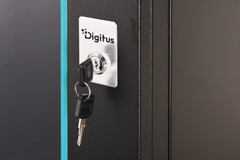 DIGITUS 16U wandbehuizing, Dynamic-N 600 x 600 mm, ongemonteerd, zwart