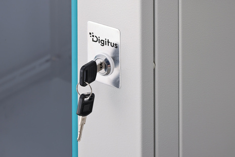 DIGITUS 16U wandbehuizing, Dynamic-N 600 x 600 mm, ongemonteerd, grijs