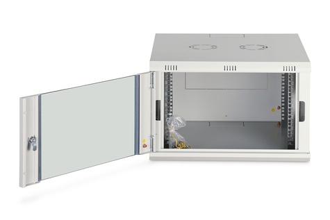 DIGITUS 7U wandbehuizing, Dynamic-N 600 x 600 mm, ongemonteerd, grijs