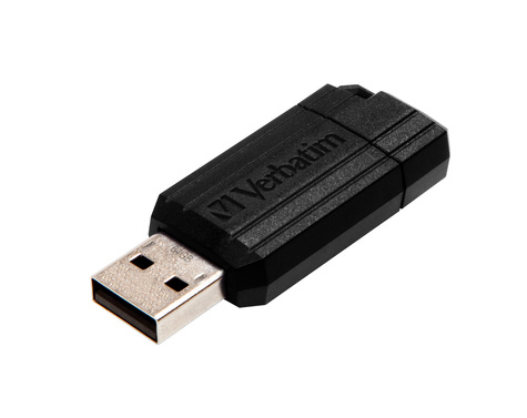 Verbatim Store n Go 64GB Pinstripe USB 2.0 black 49065